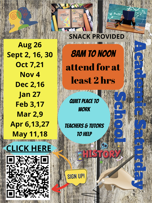 Academic Saturday School Information